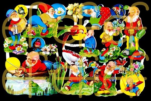 Glanzbilder märchen zwerge - glanzbilder, märchen/zwerge