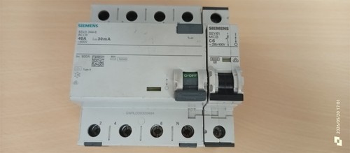 Siemens schutzschalter 5sv3 - fi,