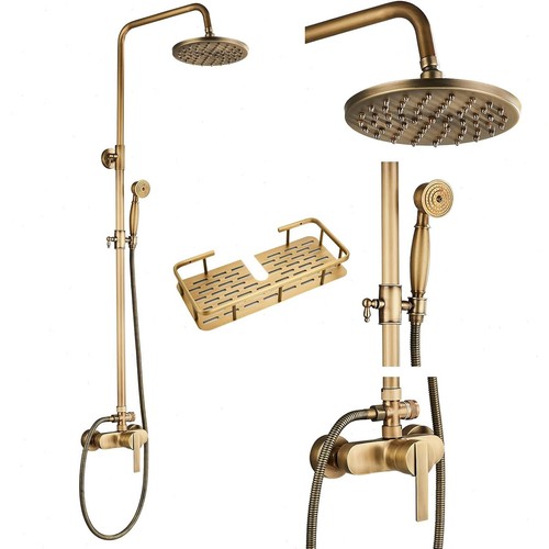 Antik messing duscharmatur mit - antik,