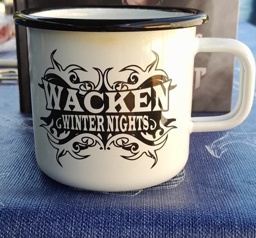 Wacken becher emaille - becher,