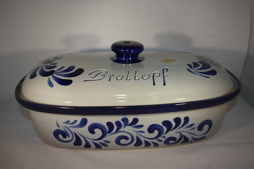 Brottopf grau blau - 40, cm