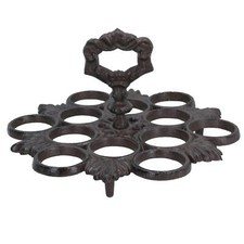 12 Eierhalter Regal Korb