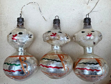 alter Christbaumschmuck, Glas Männchen 3 Stück zum hängen Lauscha