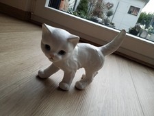 GOEBEL Katze klein - weiß mit