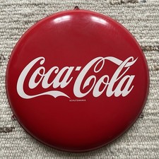 Blechschild COCA COLA 50er/60er Jahre Coca Cola Deckel