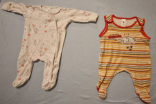 1 Lang- 1 Kurzarm Strampler