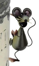 Maus mit Magnet, Metall, 6 x