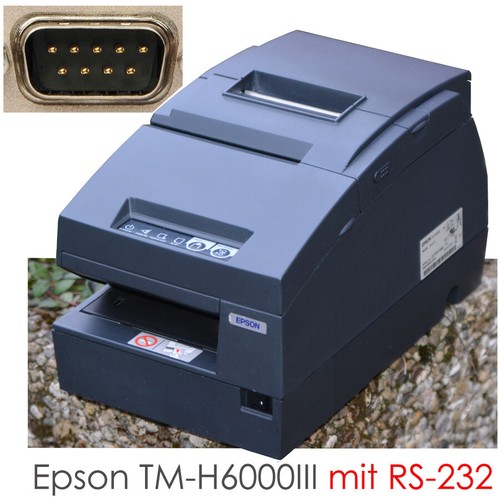 Epson h6000iii 232 - epson, rs-232