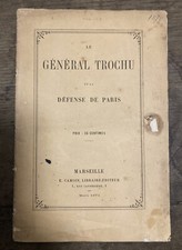 Krieg von 1870 General Trochu