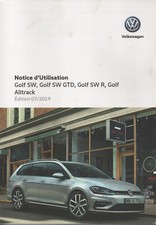 Betriebsanleitung GOLF SW, Golf SW GTD Golf SW R, Golf Alltrack (Edition07.2019)