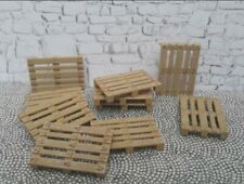 10 Stück Siku 7015 Paletten gealtert Ladegut für Dioramen 1:32 Spur 1