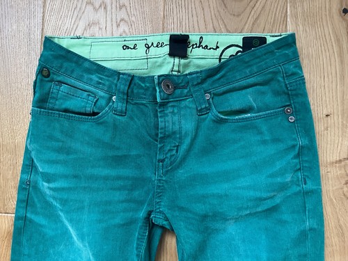 One green elephant hose grün - green,