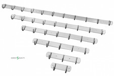 D-S Edelstahl Kleiderhaken Hakenleiste Garderobe Wandhaken Silber Haken