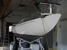 Drachen, Regattasegelboot, gebraucht, 1 X Spinnacker, 2 X Genua, 2X Groß