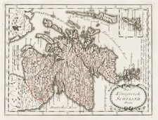 Scotland Schottland map Reilly