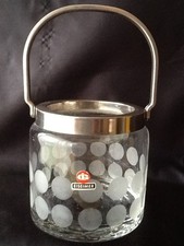 IG Ingrid Glas Kurt Wokan Serie Polka Dots Eiseimer Eiswürfelbehälter 1970er