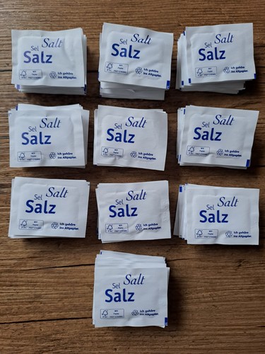 Salztütchen 100x1g - salztütchen,,