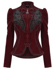 Devil Fashion Gothic Reitjacke