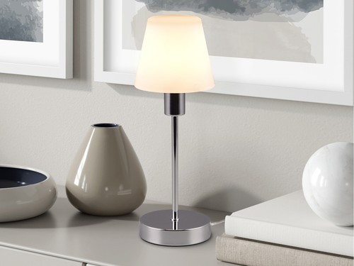 Dimmbare nachttischlampe mit - dimmbare,