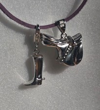 925 Silber Pferde Schmuck Set