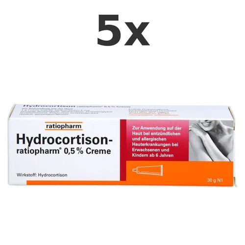 Hydrocortison ratiopharm - 5x, hydrocortison-ratiopharm