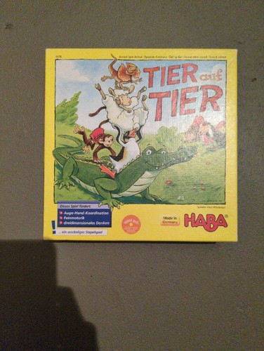 Haba tier auf - tier, stapelspiel