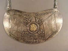 Ringkragen für Fahnenträger des Hannoverschen Kriegerverein / Militärverein