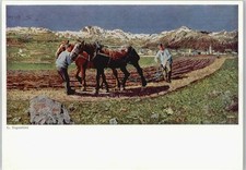 12026041 - Bauer mit Pflug Segantini, G.