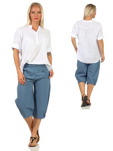 Luftige sommerhose kurz damen - sommerhose,
