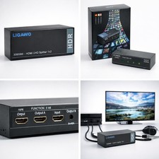 🔥 HDMI Splitter 1x2 4K UHD