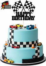 Rennauto Torte Deko