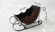 Retro Deko Schlitten Holz