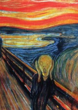 Kunstkarte Edvard Munch "Der