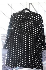 ZARA LEGERE VISKOSE BLUSE GR