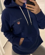 GANT Hoodie in Blau –