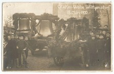 Glockenweihe, Wittgensdorf bei Chemnitz, Burgstädt, alte Foto-Ak von 1920