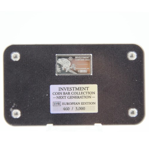 Platin münzbarren - platin, 0,5g
