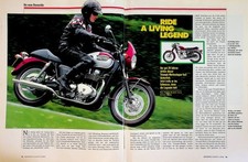 Motorrad Classic 01/2001 Triumph Bonneville in einer seltenen Vorstellung auf 4