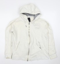 G-Star RAW Damen Hoodie weiß