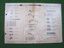 MÄRKLIN  >> Ersatz- und Einzelteilkatalog der Metall- und ELEX-Baukästen << d565