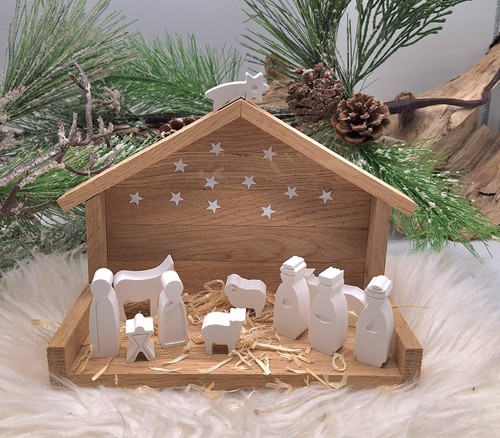 Mini krippe tannenbaum - mini,