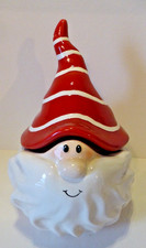 Gebäckdose Keksdose Weihnachtsmann Tischdekoration Weihnachten