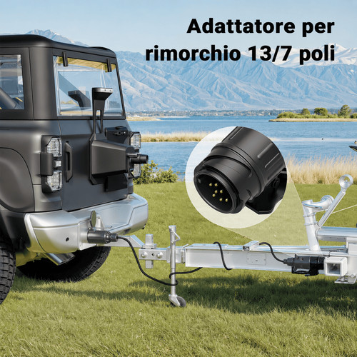 Adapter auf polig - auf, 7