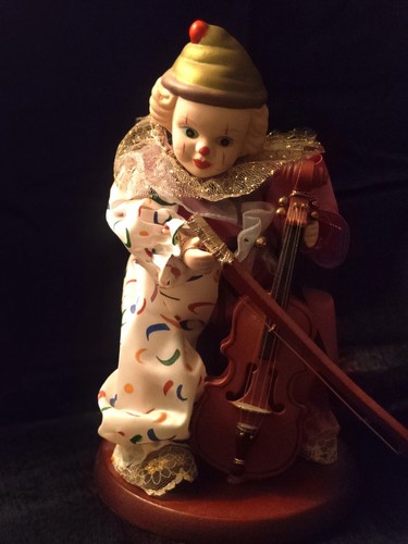 Spieluhr clown mit - spieluhr, cello