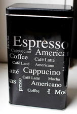 Leere Blechdose Aufbewahrung