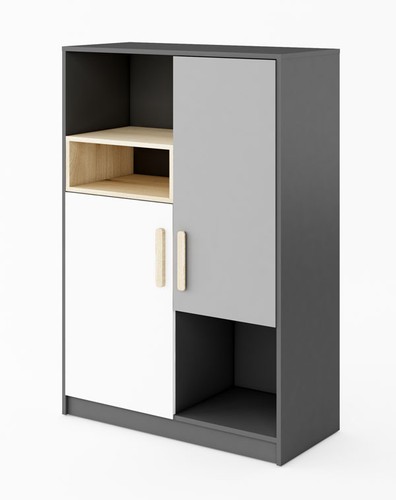 Highboard kommode 90cm - highboard, graphit