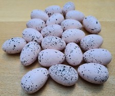 21 x Wachteleier ca. 3 cm Ostereier Rosa Ostern Dekoration Styropor künstlich
