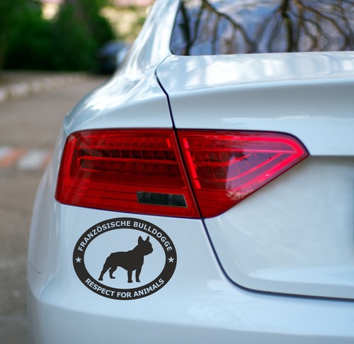 Kfz aufkleber hunde im oval - -,