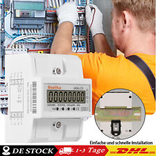 Geeicht MeterWechsel Stromzähler Drehstromzähler Zwischenzähler DIN 3-Phasen 4-D