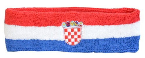 Stirnband kroatien 6x21cm - kroatien,
